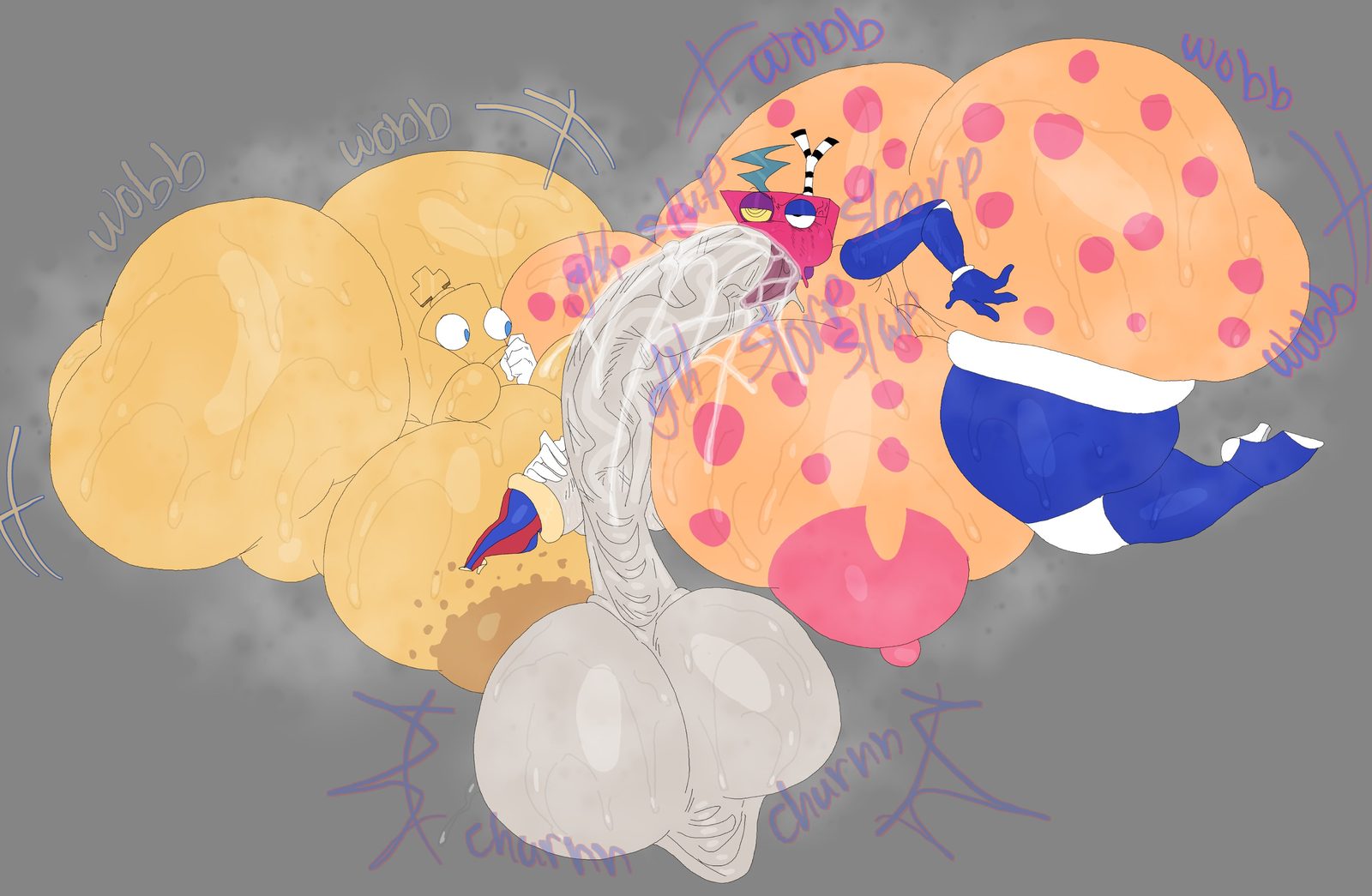 Kinger (the amazing digital circus) — artwork by heavensthroat