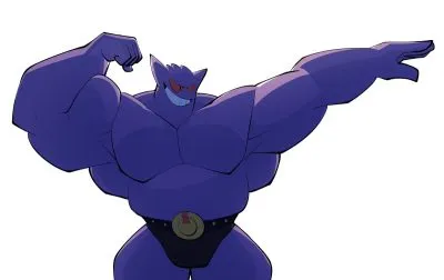Gengar — artwork by cerwcerw