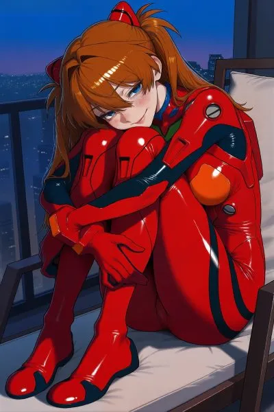 Asuka langley sohryu — artwork by waifuempire