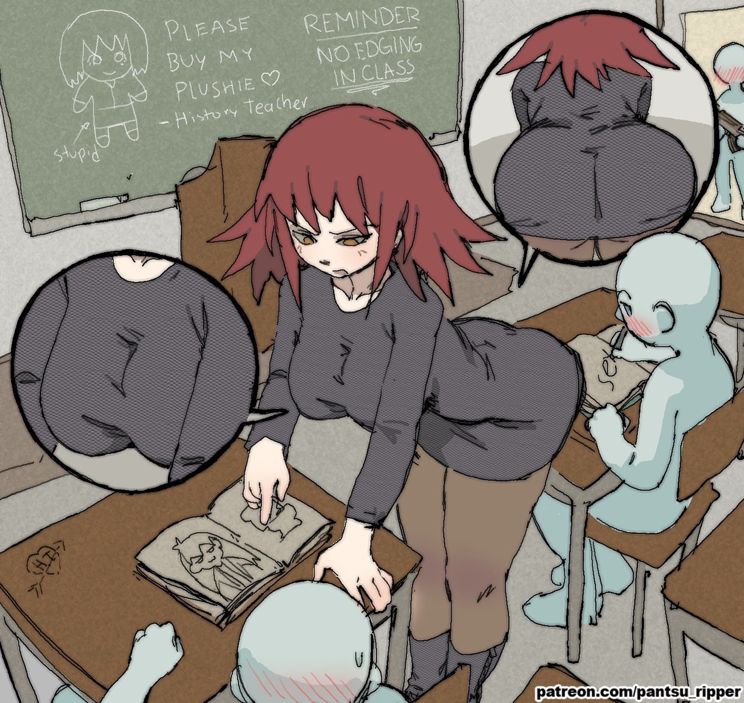 History teacher (lowgradef) — artwork by pantsu ripper
