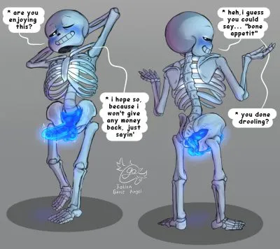 Sans — artwork by fallen ghost angel (artist)