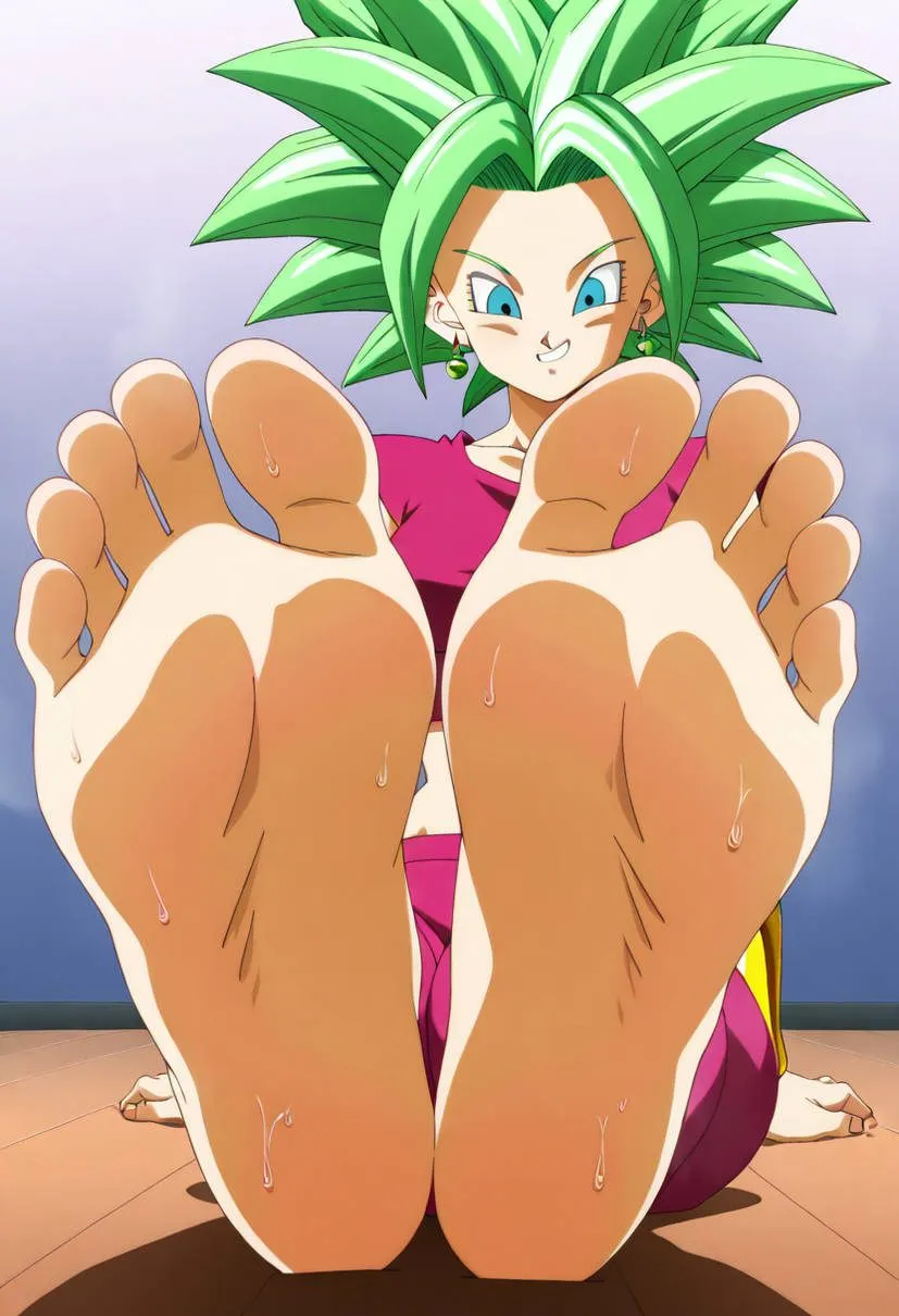 Kefla (dragon ball) — artwork by Footjobsoles